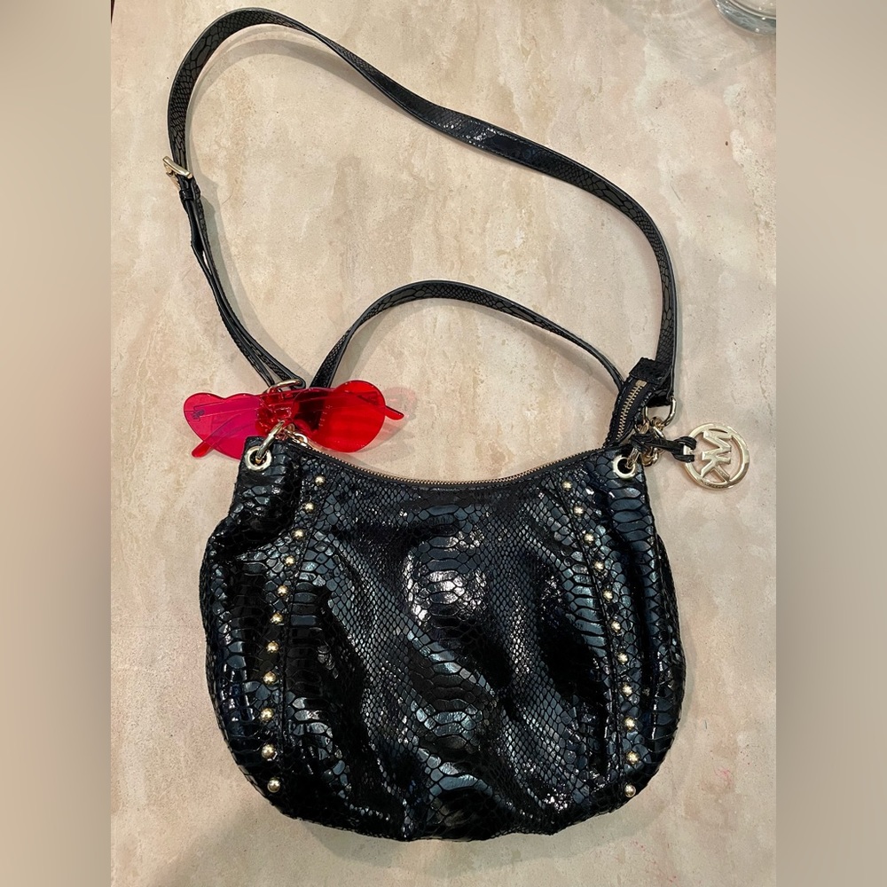 Michael Kors snakeskin purse